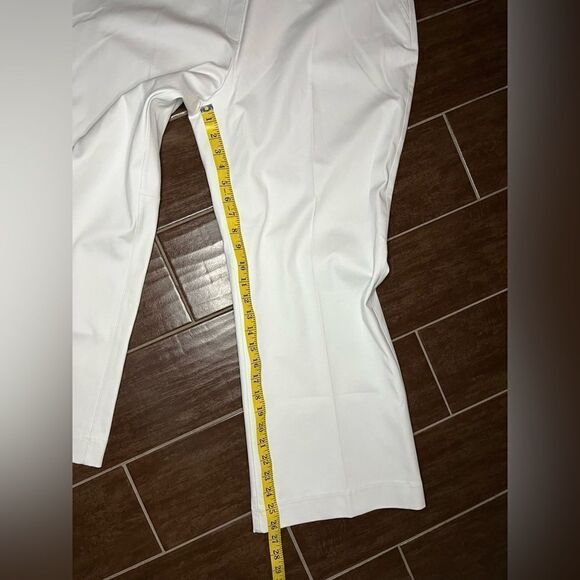 Spanx On-The-Go Cropped Kick Flare Pants Classic White sz 2X - Picture 11 of 11